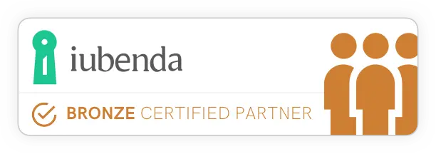 iubenda Bronze Partner Badge